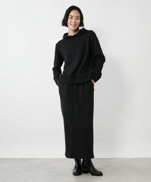 NEMIKA / ネミカ ミニ・ひざ丈スカート | 裏起毛イージーロングスカート【NEMIKA】 | 詳細1