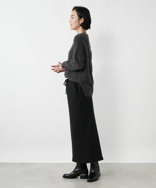 NEMIKA / ネミカ ミニ・ひざ丈スカート | 裏起毛イージーロングスカート【NEMIKA】 | 詳細5