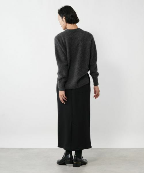 NEMIKA / ネミカ ミニ・ひざ丈スカート | 裏起毛イージーロングスカート【NEMIKA】 | 詳細6