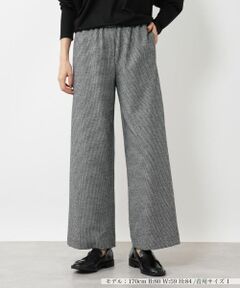 NEMIKA / ネミカ その他パンツ | 千鳥格子ワイドパンツ【NEMIKA】