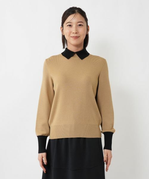NEMIKA / ネミカ ニット・セーター | 襟付きニットプルオーバー【NEMIKA】 | 詳細10