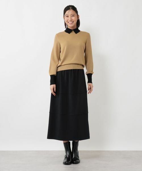NEMIKA / ネミカ ニット・セーター | 襟付きニットプルオーバー【NEMIKA】 | 詳細7