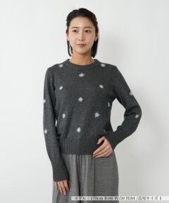 NEMIKA / ネミカ ニット・セーター | ラメドットニットプルオーバー【NEMIKA】