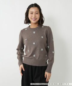 NEMIKA / ネミカ ニット・セーター | ラメドットニットプルオーバー【NEMIKA】