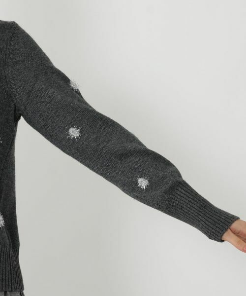 NEMIKA / ネミカ ニット・セーター | ラメドットニットプルオーバー【NEMIKA】 | 詳細12