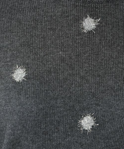 NEMIKA / ネミカ ニット・セーター | ラメドットニットプルオーバー【NEMIKA】 | 詳細14