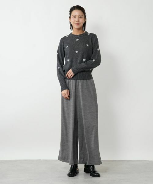 NEMIKA / ネミカ ニット・セーター | ラメドットニットプルオーバー【NEMIKA】 | 詳細4