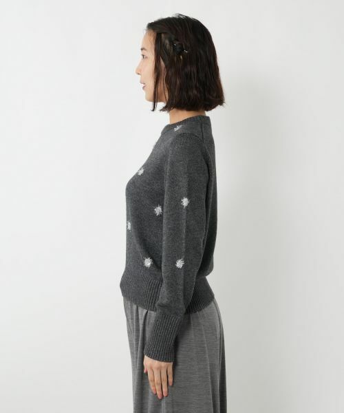 NEMIKA / ネミカ ニット・セーター | ラメドットニットプルオーバー【NEMIKA】 | 詳細8