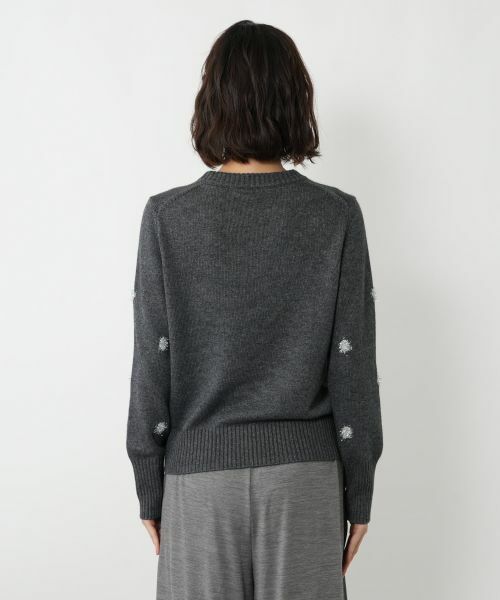 NEMIKA / ネミカ ニット・セーター | ラメドットニットプルオーバー【NEMIKA】 | 詳細9