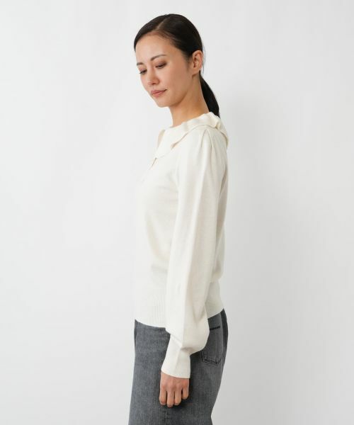 NEMIKA / ネミカ ニット・セーター | フリルカラーニット【NEMIKA】 | 詳細11