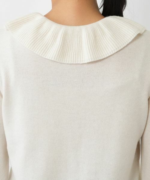 NEMIKA / ネミカ ニット・セーター | フリルカラーニット【NEMIKA】 | 詳細14