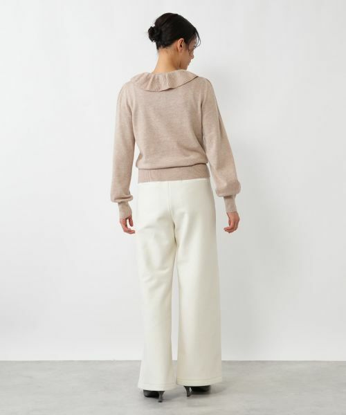 NEMIKA / ネミカ ニット・セーター | フリルカラーニット【NEMIKA】 | 詳細3