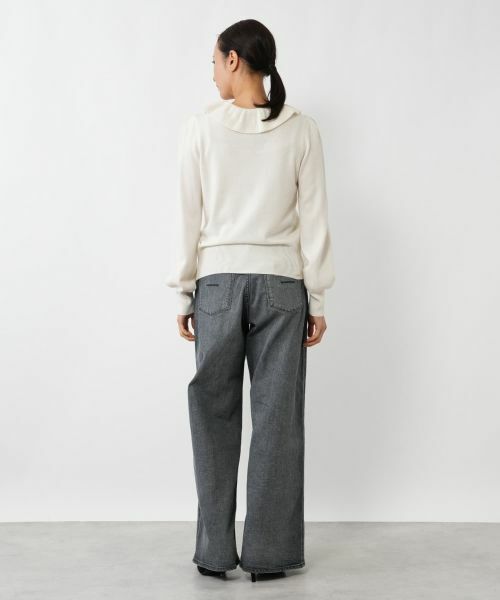 NEMIKA / ネミカ ニット・セーター | フリルカラーニット【NEMIKA】 | 詳細9