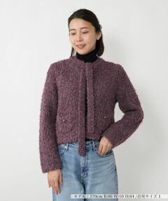 NEMIKA / ネミカ テーラードジャケット | ボウタイニットジャケット【NEMIKA】