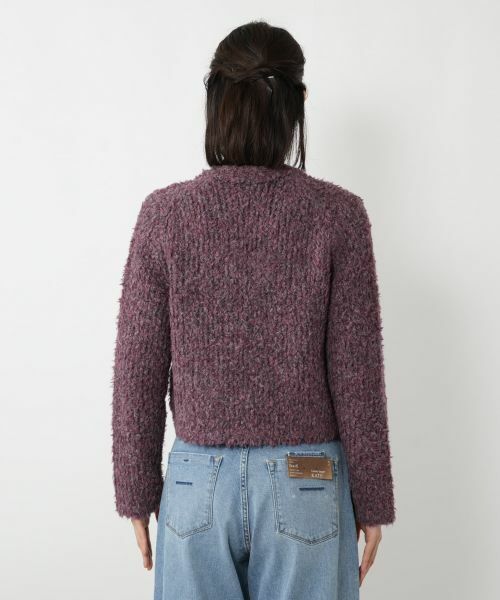 NEMIKA / ネミカ テーラードジャケット | ボウタイニットジャケット【NEMIKA】 | 詳細10