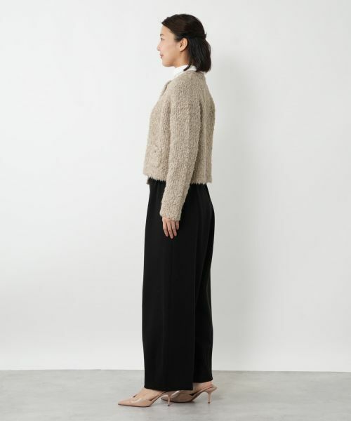 NEMIKA / ネミカ テーラードジャケット | ボウタイニットジャケット【NEMIKA】 | 詳細2