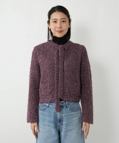 NEMIKA / ネミカ テーラードジャケット | ボウタイニットジャケット【NEMIKA】 | 詳細8