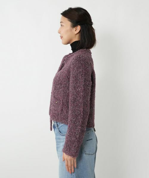 NEMIKA / ネミカ テーラードジャケット | ボウタイニットジャケット【NEMIKA】 | 詳細9