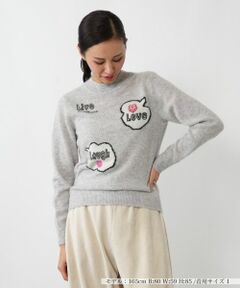 NEMIKA / ネミカ ニット・セーター | ロゴカシミヤニットプルオーバー【NEMIKA】