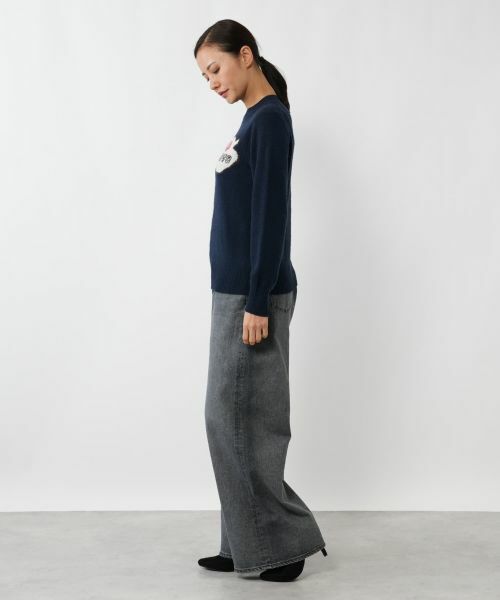 NEMIKA / ネミカ ニット・セーター | ロゴカシミヤニットプルオーバー【NEMIKA】 | 詳細2