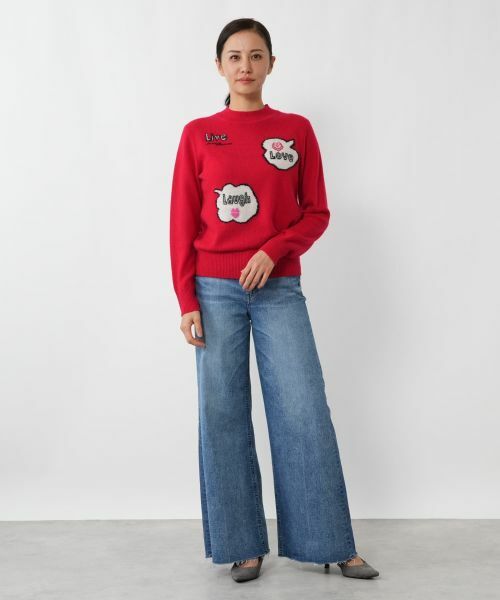 NEMIKA / ネミカ ニット・セーター | ロゴカシミヤニットプルオーバー【NEMIKA】 | 詳細7