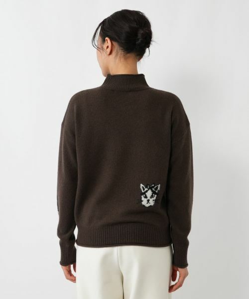 NEMIKA / ネミカ ニット・セーター | 猫モチーフカシミヤニットプルオーバー【NEMIKA】 | 詳細12