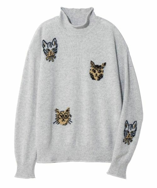 NEMIKA / ネミカ ニット・セーター | 猫モチーフカシミヤニットプルオーバー【NEMIKA】 | 詳細18