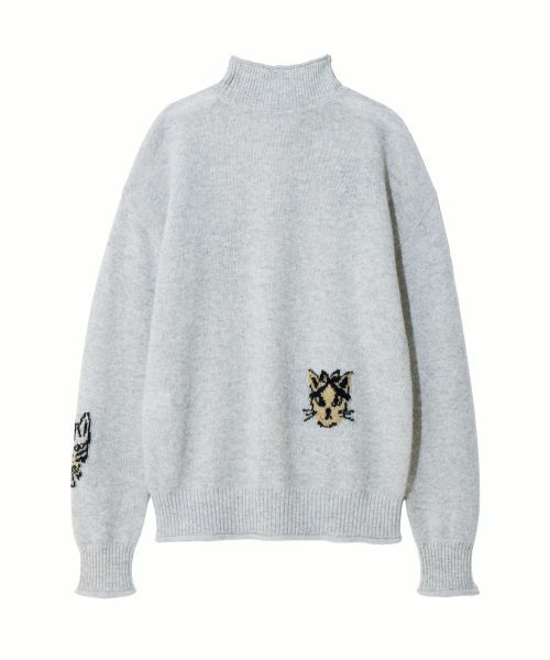 NEMIKA / ネミカ ニット・セーター | 猫モチーフカシミヤニットプルオーバー【NEMIKA】 | 詳細19