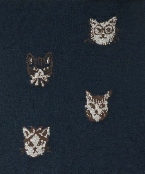 NEMIKA / ネミカ ニット・セーター | 猫モチーフカシミヤニットプルオーバー【NEMIKA】 | 詳細20