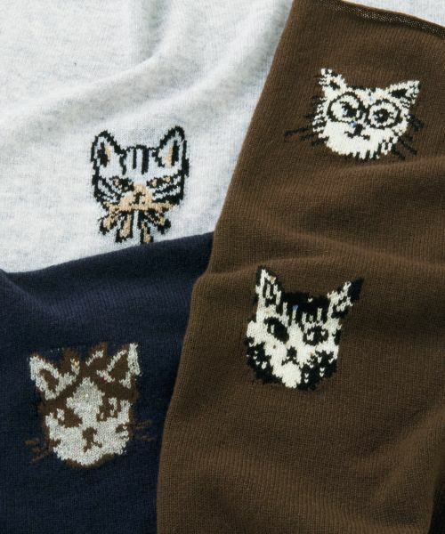 NEMIKA / ネミカ ニット・セーター | 猫モチーフカシミヤニットプルオーバー【NEMIKA】 | 詳細22