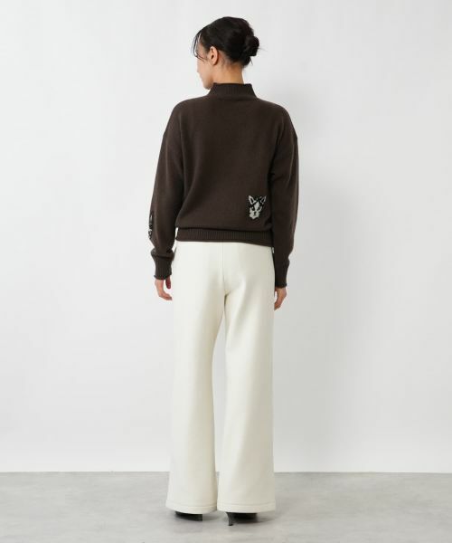 NEMIKA / ネミカ ニット・セーター | 猫モチーフカシミヤニットプルオーバー【NEMIKA】 | 詳細9