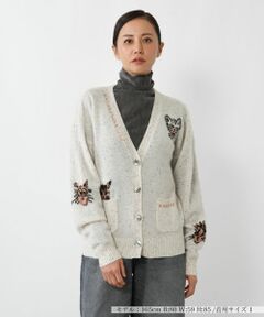 NEMIKA / ネミカ カーディガン・ボレロ | 猫モチーフカシミヤカーディガン【NEMIKA】