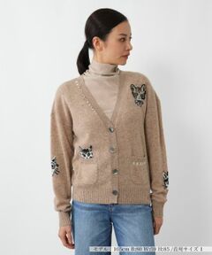 NEMIKA / ネミカ カーディガン・ボレロ | 猫モチーフカシミヤカーディガン【NEMIKA】