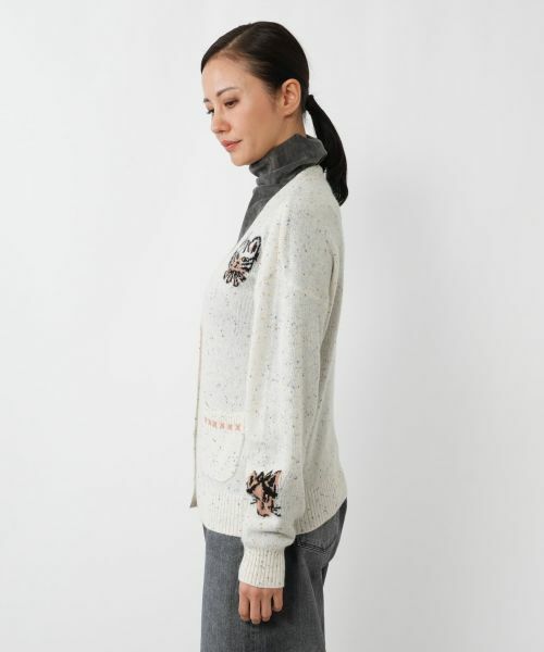 NEMIKA / ネミカ カーディガン・ボレロ | 猫モチーフカシミヤカーディガン【NEMIKA】 | 詳細11