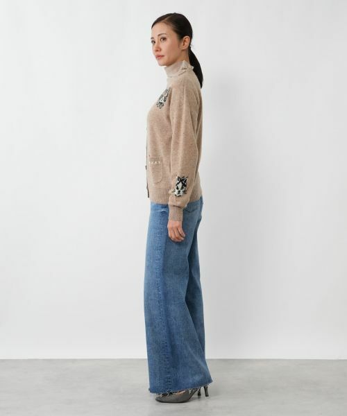 NEMIKA / ネミカ カーディガン・ボレロ | 猫モチーフカシミヤカーディガン【NEMIKA】 | 詳細2