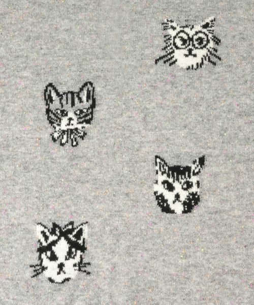 NEMIKA / ネミカ カーディガン・ボレロ | 猫モチーフカシミヤカーディガン【NEMIKA】 | 詳細22