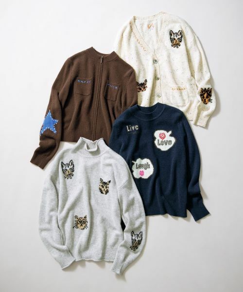 NEMIKA / ネミカ カーディガン・ボレロ | 猫モチーフカシミヤカーディガン【NEMIKA】 | 詳細26