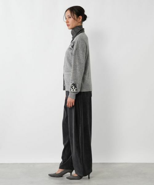 NEMIKA / ネミカ カーディガン・ボレロ | 猫モチーフカシミヤカーディガン【NEMIKA】 | 詳細5