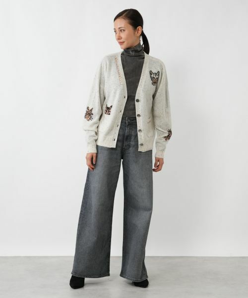 NEMIKA / ネミカ カーディガン・ボレロ | 猫モチーフカシミヤカーディガン【NEMIKA】 | 詳細7