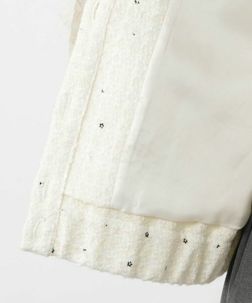 NEMIKA / ネミカ テーラードジャケット | スパンコールショートベスト【NEMIKA】 | 詳細16