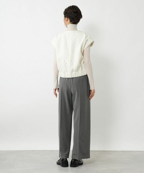 NEMIKA / ネミカ テーラードジャケット | スパンコールショートベスト【NEMIKA】 | 詳細6