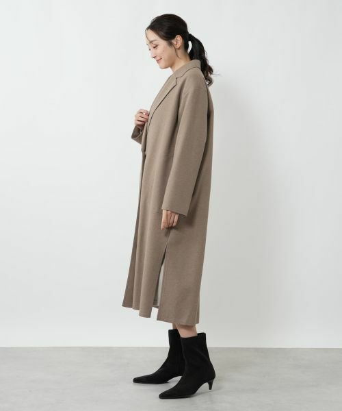 NEMIKA / ネミカ その他アウター | ドロップショルダーロングコート【NEMIKA】 | 詳細2