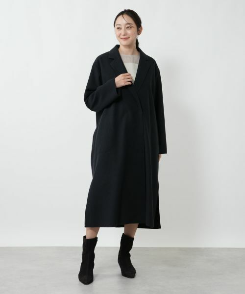 NEMIKA / ネミカ その他アウター | ドロップショルダーロングコート【NEMIKA】 | 詳細4
