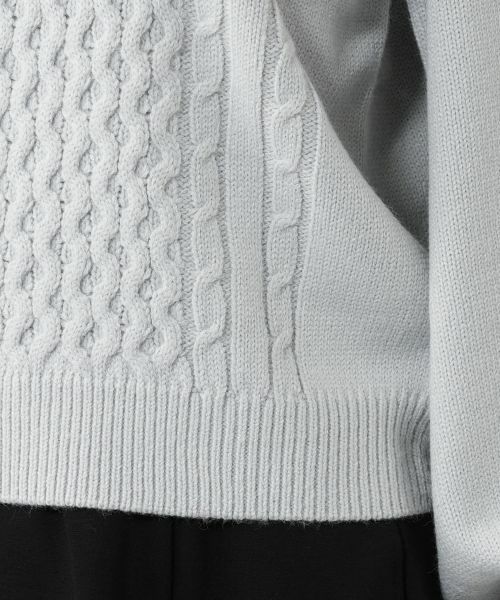 NEMIKA / ネミカ ニット・セーター | ビジューケーブル編みニット【NEMIKA】 | 詳細16