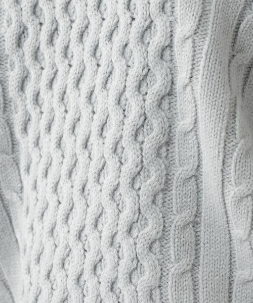 NEMIKA / ネミカ ニット・セーター | ビジューケーブル編みニット【NEMIKA】 | 詳細18