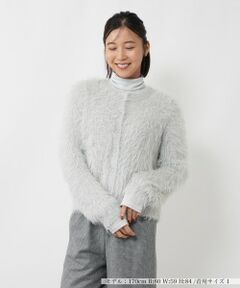 NEMIKA / ネミカ カーディガン・ボレロ | ラメシャギーカーディガン【NEMIKA】