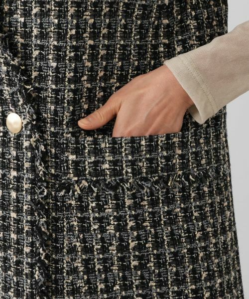 NEMIKA / ネミカ テーラードジャケット | ラメツイードダブルベスト【NEMIKA】 | 詳細11