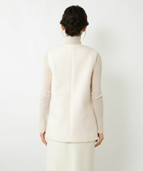 NEMIKA / ネミカ テーラードジャケット | ブークレーダブルベスト【NEMIKA】 | 詳細12