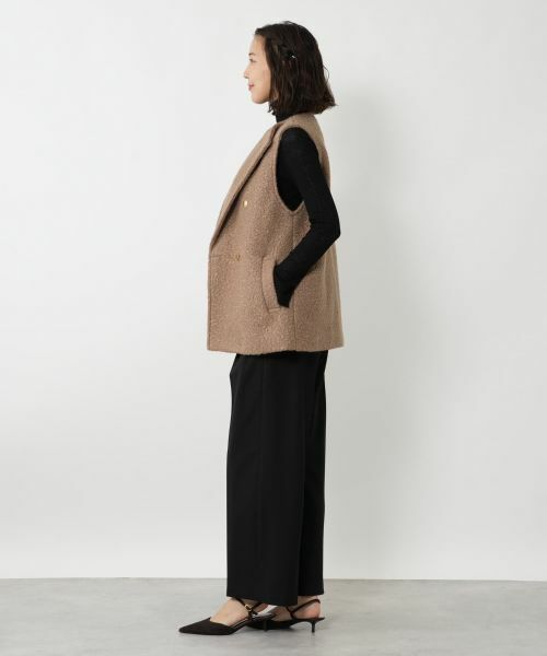 NEMIKA / ネミカ テーラードジャケット | ブークレーダブルベスト【NEMIKA】 | 詳細2
