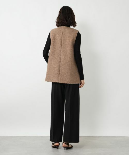 NEMIKA / ネミカ テーラードジャケット | ブークレーダブルベスト【NEMIKA】 | 詳細3
